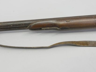 Flintlock shotgun converted to percussion....