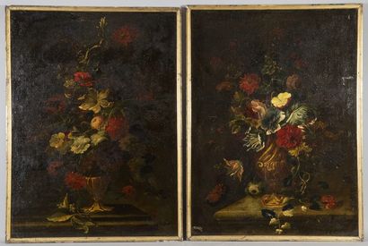 In the taste of STERN,
Pair of bouquets of...