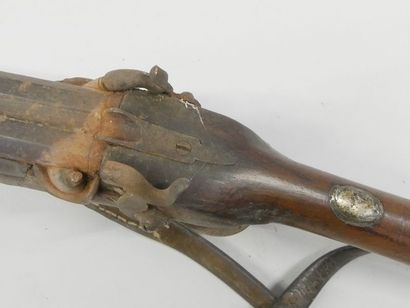 Flintlock shotgun converted to percussion....