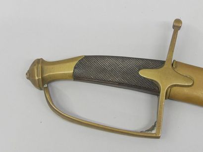 Light cavalry officer's saber. One-panel...