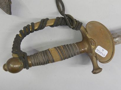 Officer's sword model 1852/57. Eagle keyboard,...