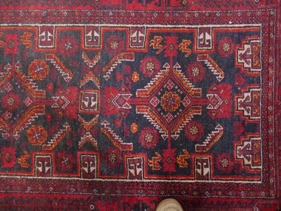 Tapis Turkmène (chaîne, trame et velours...