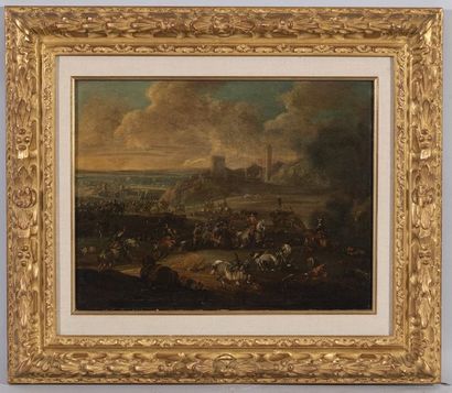 SPOLVERINI Ilario (attr. à) (1657 - 1734)
Scène...