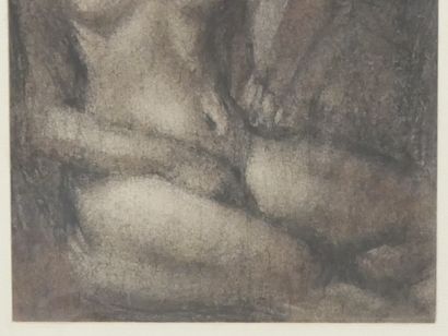 PORTIER Michel (born 1954)
Academy,
Charcoal...