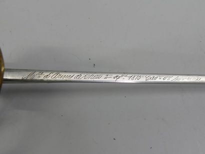 Light cavalry officer's saber Model 1822....