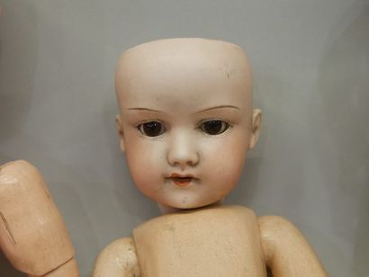 Set of 3 dolls in attic condition, fairly...