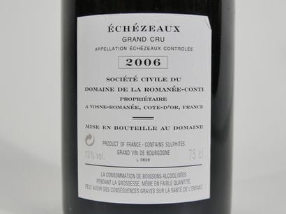 1 B ECHEZEAUX (Grand Cru) 2006 Domaine de...