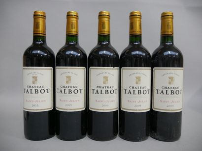 4 B CHATEAU TALBOT 2009 GCC4 Saint-Julien...