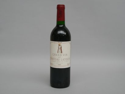 1 B CHATEAU LATOUR 1991 GCC1 Pauillac (e.t.h...