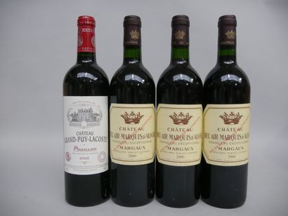 3 B CHATEAU BEL AIR-MARQUIS D'ALIGRE 2000...