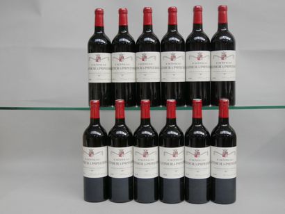 12 B CHATEAU LATOUR A POMEROL (Caisse Bois...