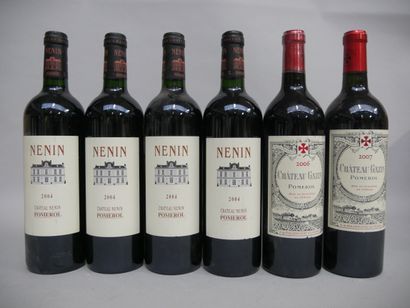 4 B CHATEAU NENIN 2004 Pomerol (e.l.s)
1...