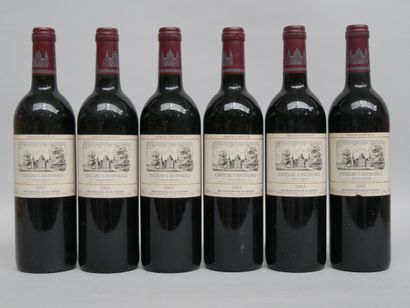 6 B CHATEAU CANTEMERLE 2002 GCC5 Haut-Médoc...