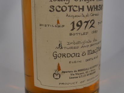 1 B ISLAY SINGLE MALT SCOTCH WHISKY 1972...