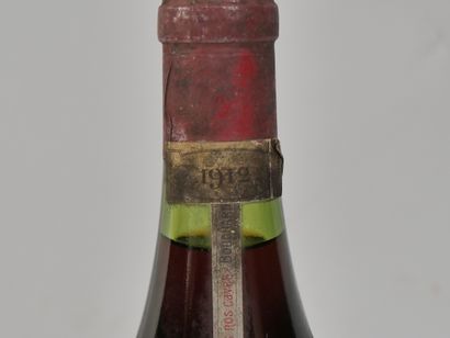 1 B CHAMBERTIN (Grand Cru) 1912 Bouchard...