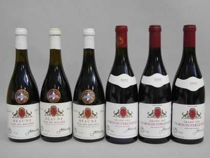 3 B BEAUNE CLOS DES ROUARDS Rouge 1985 Jean...
