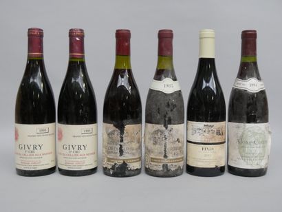 2 B GIVRY CLOS DU CELLIER AUX MOINES Rouge...