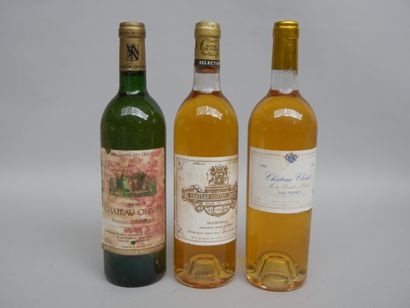 1 B CHATEAU COUTET 1986 C1 Sauternes (B.G;...