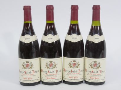 4 B MOREY-SAINT-DENIS CLOS SORBE (1° Cru)...