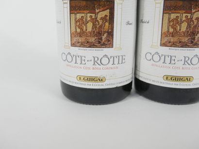 2 B COTE-ROTIE LA LANDONNE 1996 Guigal (étiquettes...