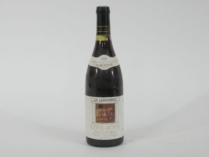 1 B COTE-ROTIE LA LANDONNE 1978 Guigal (e.l.s;...