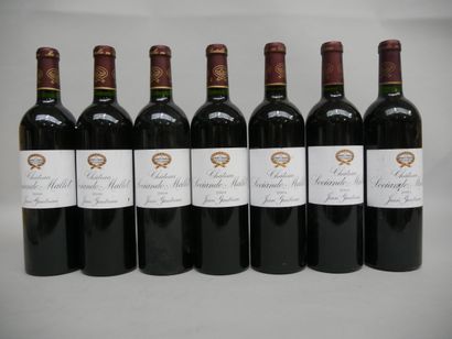 4 B CHATEAU SOCIANDO-MALLET 2008 Haut-Médoc...