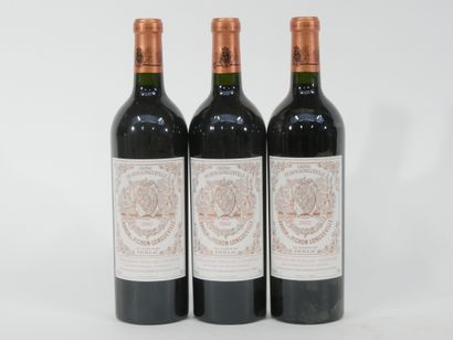 3 B CHATEAU PICHON LONGUEVILLE BARON 2002...