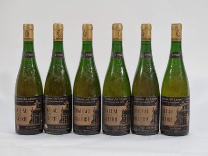 6 B COTEAUX DU LAYON CHAUME 1988 Château...