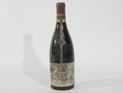1 B CHAMBERTIN (Grand Cru) 1912 Bouchard...
