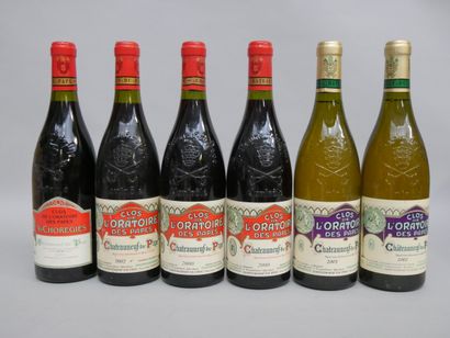 2 B CHATEAUNEUF-DU-PAPE Rouge 2000 Clos de...