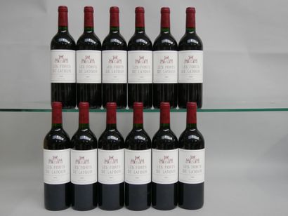 12 B LES FORTS DE LATOUR (Caisse Bois d'origine)...