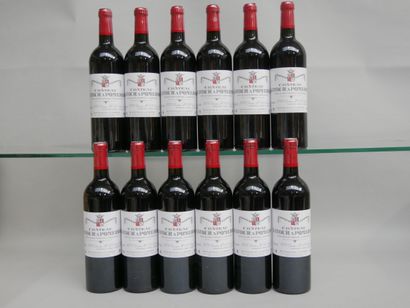 12 B CHATEAU LATOUR A POMEROL (Caisse Bois...