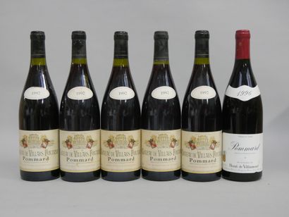 5 B POMMARD 1992 Château de Villars-Fontaine...