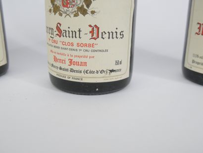 4 B MOREY-SAINT-DENIS CLOS SORBE (1° Cru)...