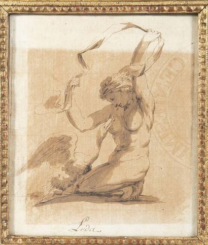 17th or 18th century school, Leda and Vittoria,...