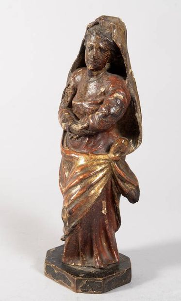 France, XVIIIème siècle, Vierge de Calvaire,...
