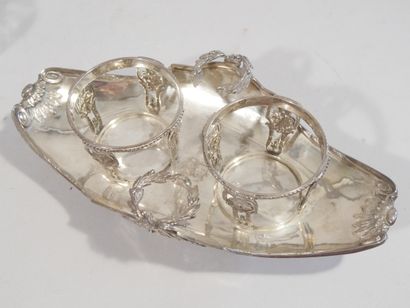 PARIS 1779 - 1780 Silver oil and vinegar...