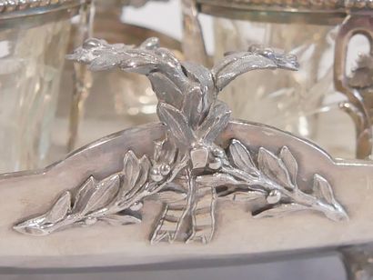 PARIS 1779 - 1780 Silver oil and vinegar...