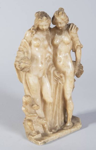 Sicile, École de Trapani du XVIIème siècle,...