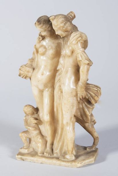 Sicile, École de Trapani du XVIIème siècle,...