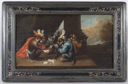 Ecole FLAMANDE du XVIIIe siècle, suiveur...