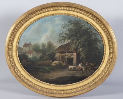 Ecole FRANCAISE du XVIIIème siècle, entourage...