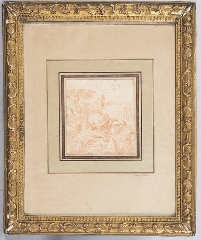 Ecole du XVIIIe siècle, Portrait de femme...