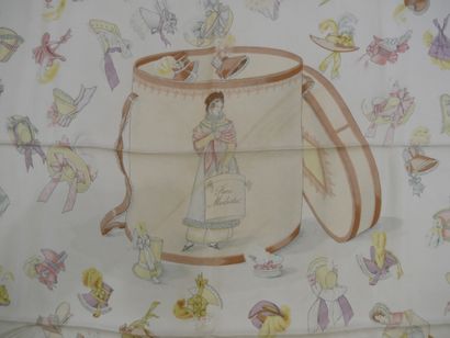 HERMES
Scarf Paris Modistel