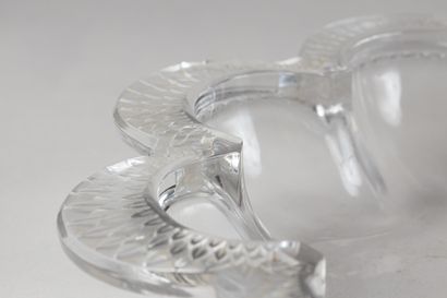 LALIQUE HOUSE
Polylobed hollow bowl with...
