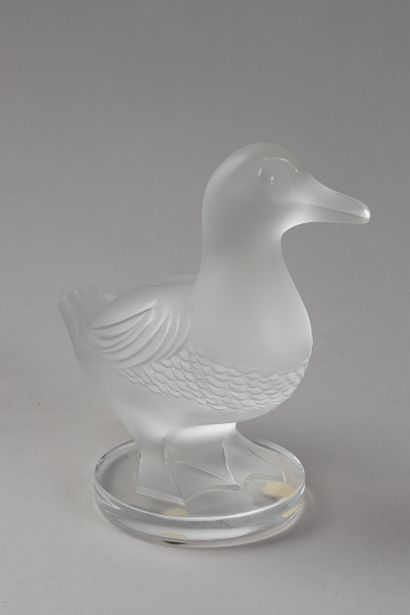 MAISON LALIQUE
« Canard »
Sujet décoratif.
Epreuve...