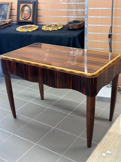 ART DECO PERIOD WORK
Flat desk in Macassar...