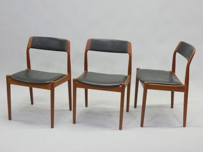 SCANTIC M0BELVÆRK DANEMARK
Suite de 3 chaises.
Les...