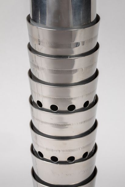 late 20th century contemporary work
Chrome-plated...