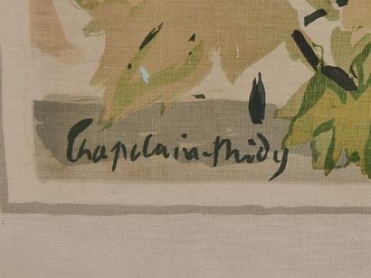 CHAPELAIN MIDI (d'après),
Toile imprimé ou...